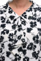 Блуза "Олси" 1810002/2 ОЛСИ (Белый/черный)
