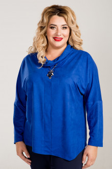 Блузка 763 Luxury Plus (Синий)