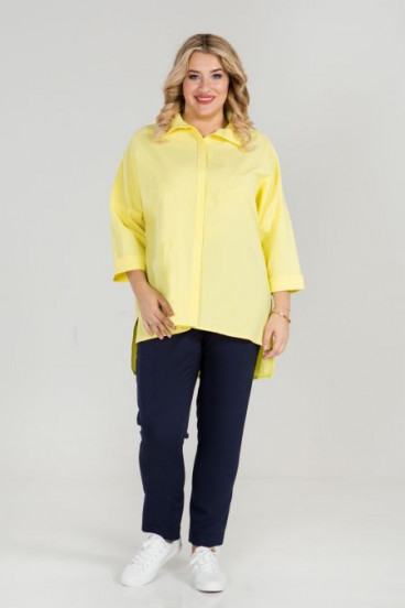 Рубашка 870 Luxury Plus (Желтый)