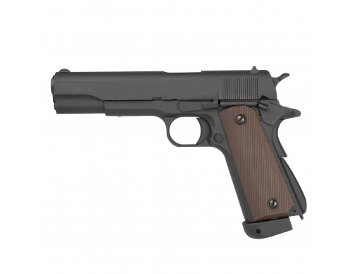 Страйкбольный пистолет (KJW) Colt 1911 (Black) CO2